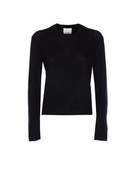 Allude Blue Sweaters