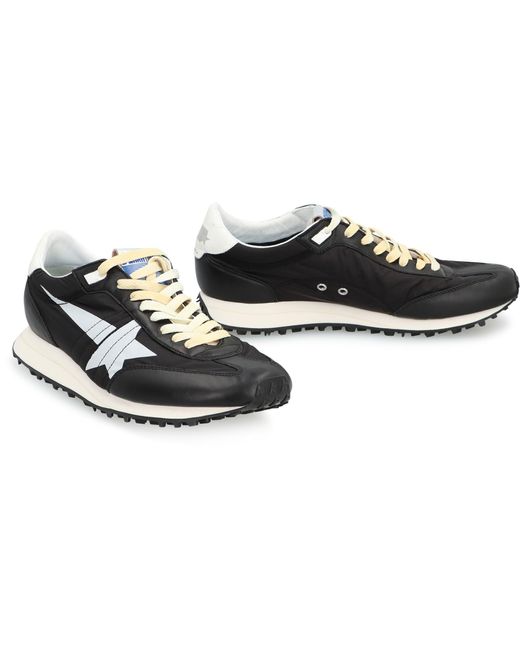 Golden Goose Deluxe Brand Black Running Marathon Low-Top Sneakers for men