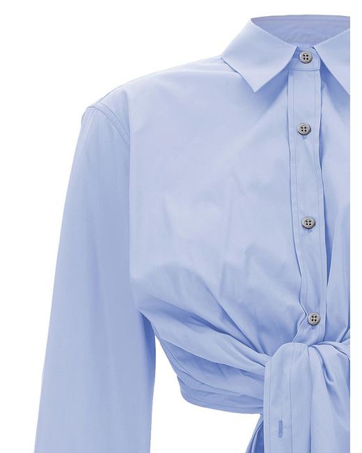 Dries Van Noten Blue Calbero Shirt, Blouse