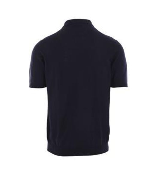 Roberto Collina Blue T-Shirts And Polos for men