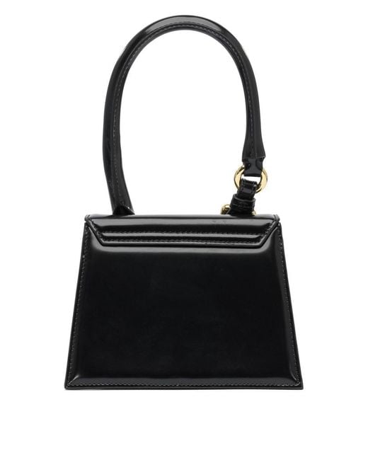 Jacquemus Black "le Chiquito" Handbag With Buckle