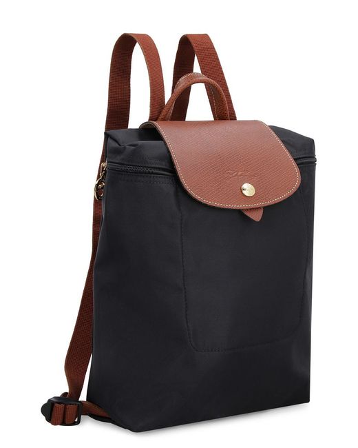 Longchamp Black Le Pliage Original Nylon Backpack