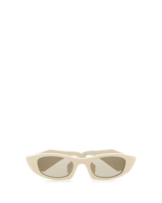 Prada White Sunglasses
