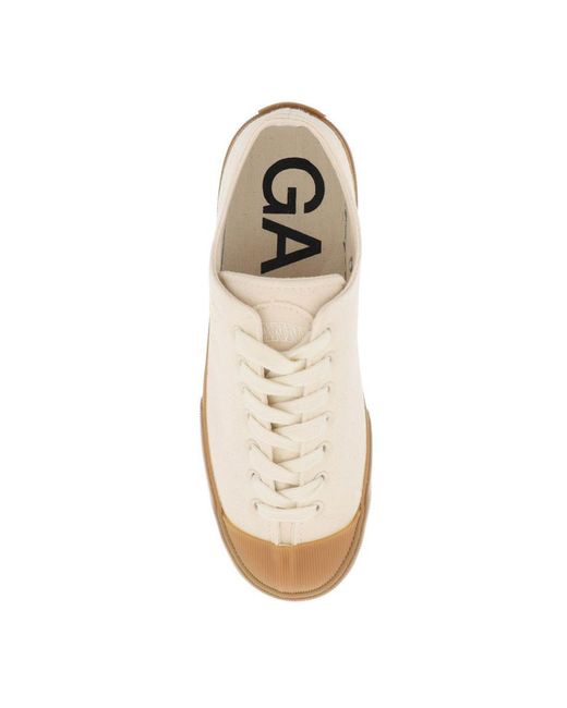 Ganni White Classic Low Top Sneaker