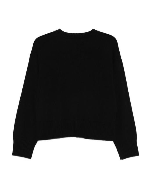 Officine Generale Black Nicky Cashmere Crewneck