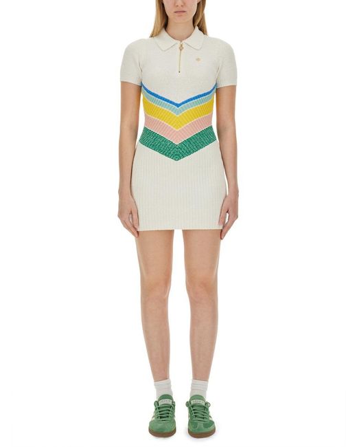 Casablancabrand Multicolor Knit Dress