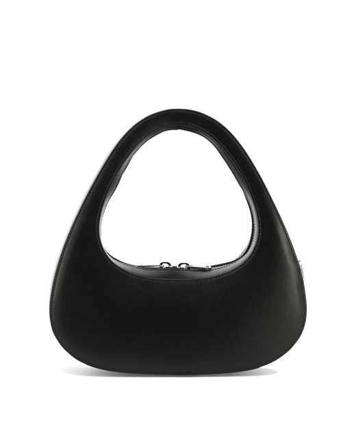 Coperni Black "Baguette Swipe" Handbag