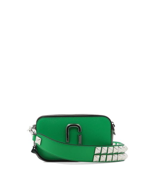 Marc Jacobs Leather "the Snapshot" Crossbody Bag in Green Lyst