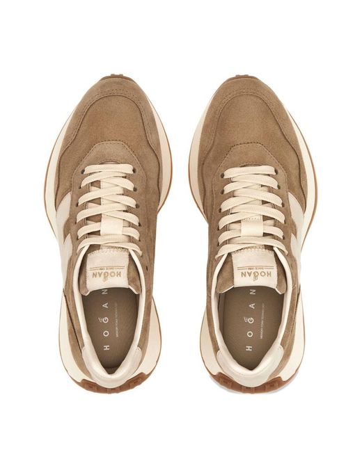 Hogan Natural Flat Shoes