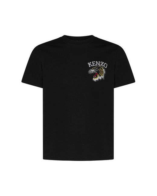 KENZO Black T-shirts And Polos for men