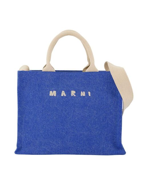 Marni Blue Small Crossbody