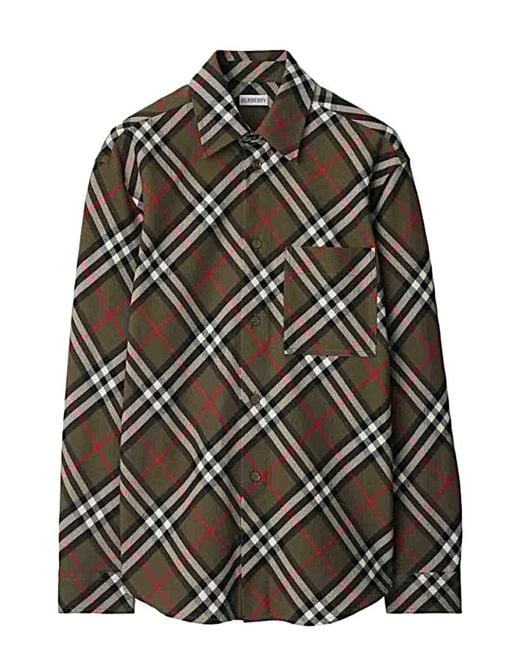 Burberry Gray Topwear for men