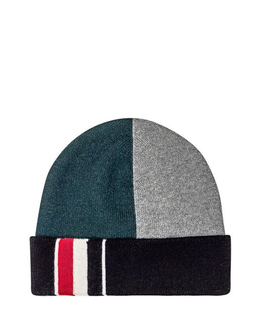 Thom Browne Multicolor Hat With Logo for men