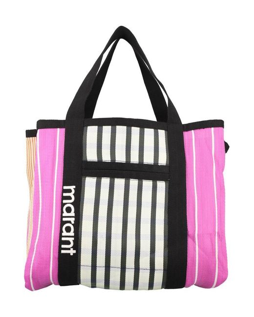 Isabel Marant Warden Tote Bag in Pink | Lyst