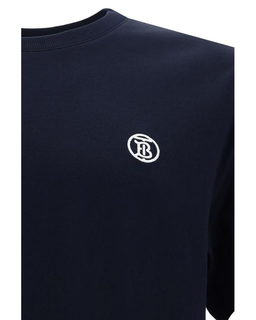 Burberry Blue T-Shirts for men