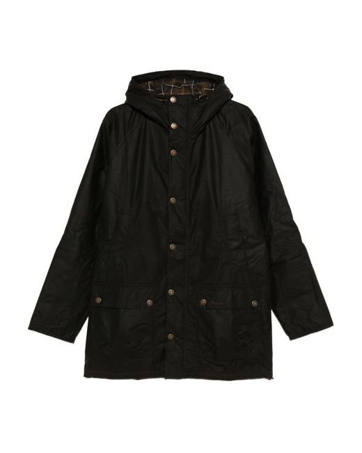 Barbour Black Coats for men
