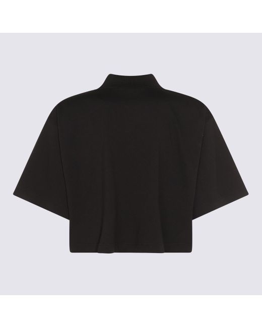 Alexander Wang Black T-Shirts And Polos