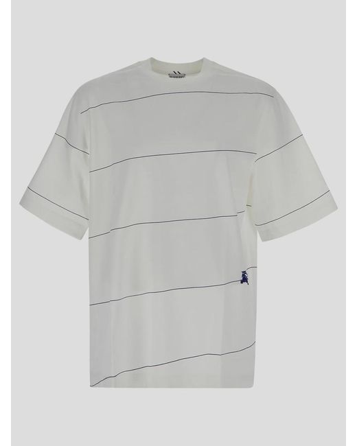 Burberry Gray T-Shirts And Polos for men