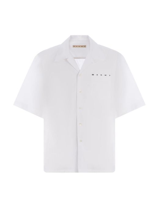 Marni White Shirts for men