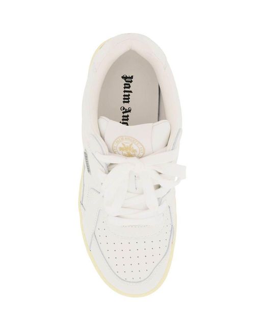Palm Angels White Palm University Sneakers