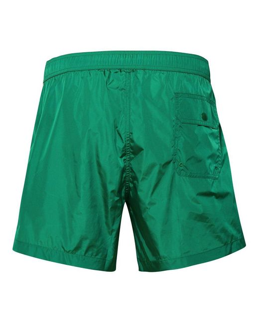 Moncler Green Polyamide Swimsuit for men