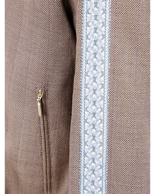 Drole de Monsieur Brown La Trackjacket Chevron for men