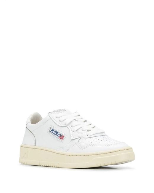 Autry White Sneakers With Print