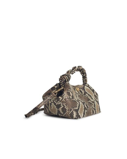 Ganni Multicolor Small 'Bou' Leather Blend Bag