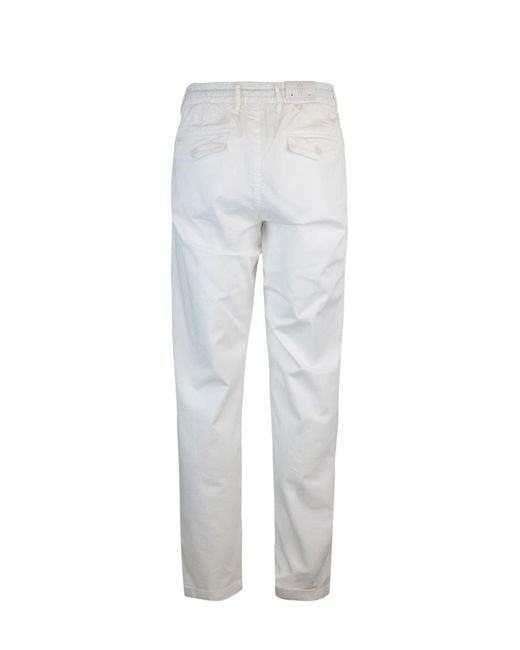 Eleventy White Pants for men