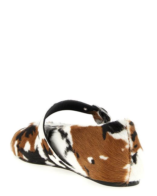 Le Silla White 'danielle' Ballet Flats
