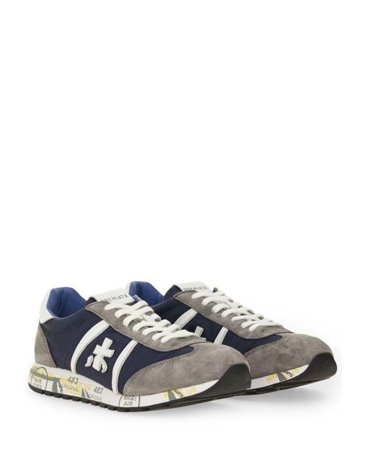 Premiata Blue "Lucy 7089" Sneaker for men