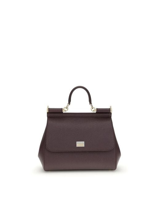 Dolce & Gabbana Purple Handbags