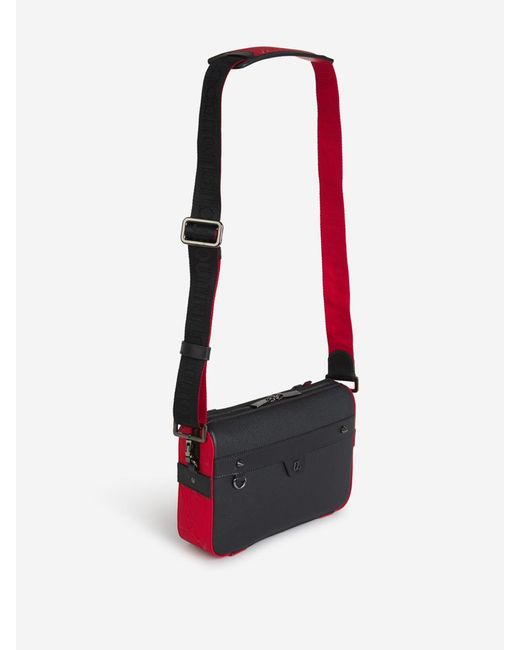 Christian Louboutin White Ruisbuddy Crossbody Bag for men