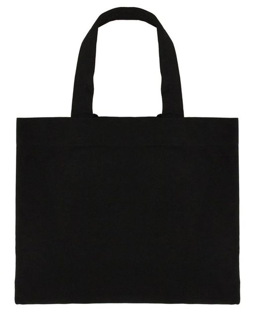 Rick Owens Black Mini Cotton Handbag for men