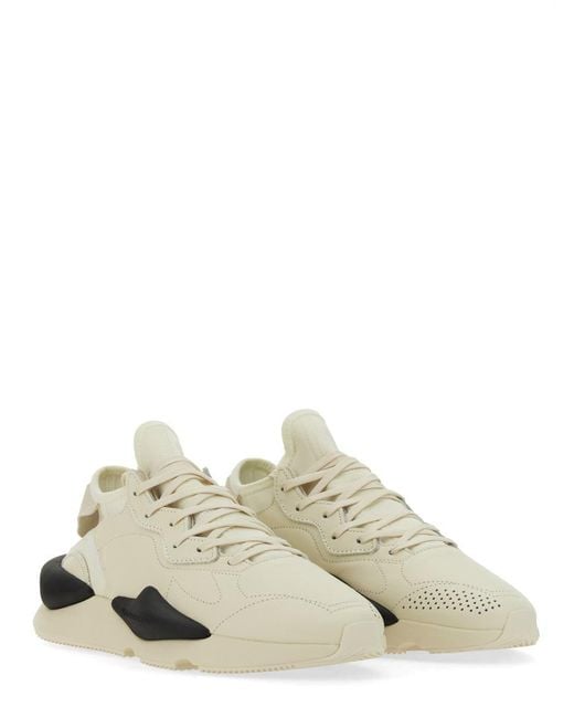 Y-3 White "y-3 Kaiwa" Sneaker for men