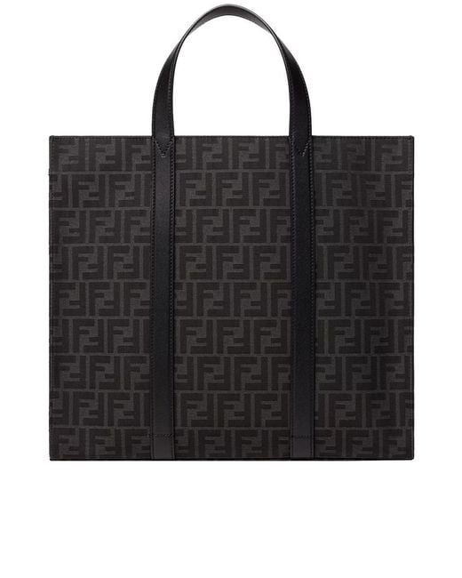 Fendi Black Shopping Bags for men