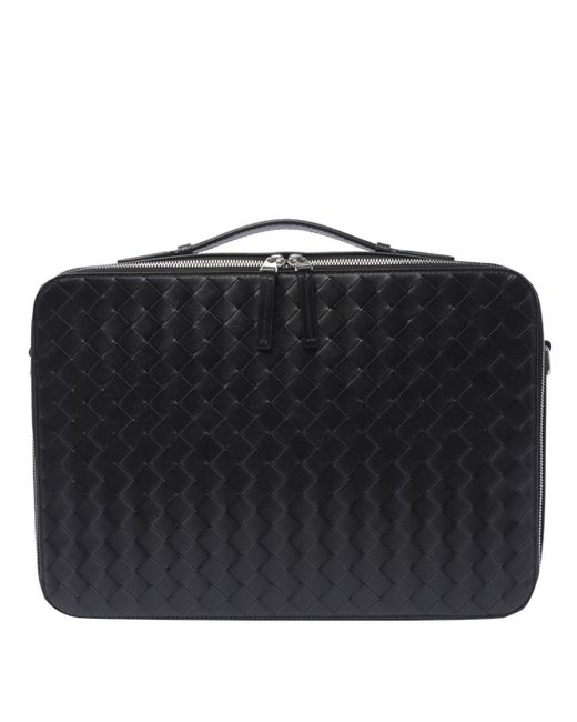 Bottega Veneta Black Briefcase for men