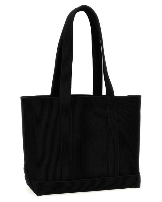 Alexander Wang Black Knit Medium Tote Bag