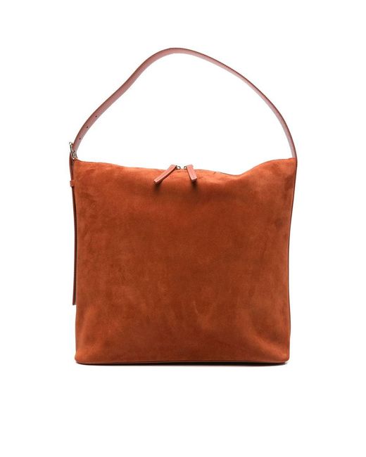 A.P.C. Brown Tote Bags