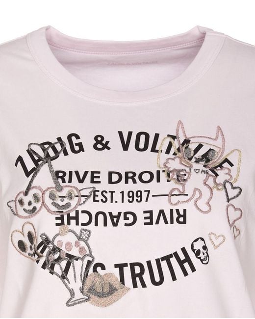 Zadig & Voltaire Zadig & Voltaire T-shirts And Polos Pink