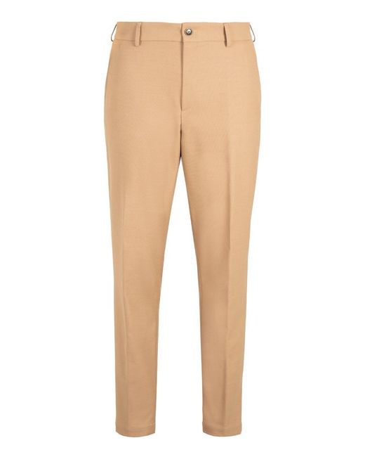 Boss Natural Wool Blend Trousers for men