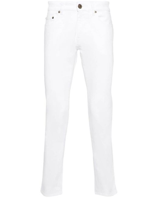 PT Torino White Skinny Cut Jeans for men