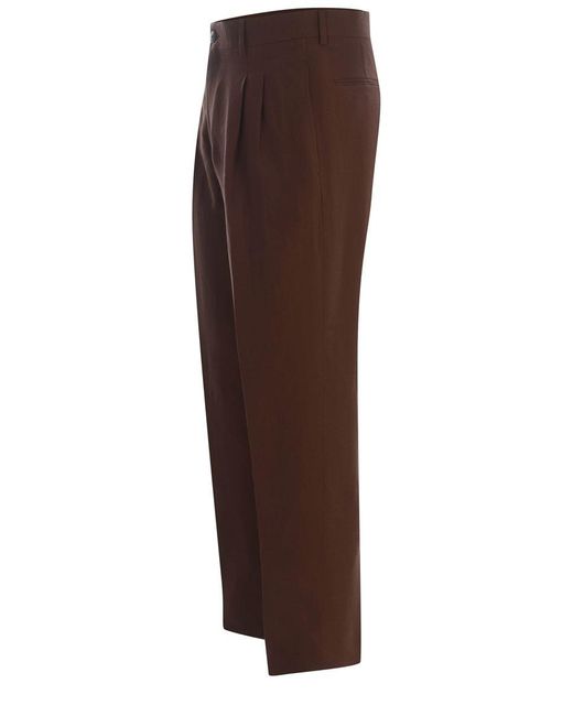 Costumein Brown Trousers "Matteo" for men