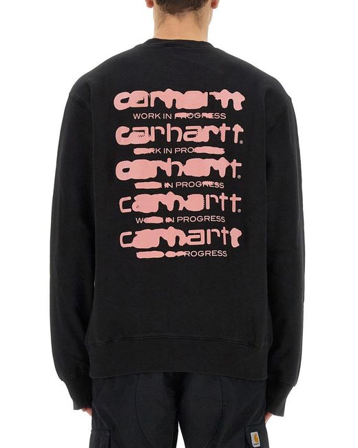 Carhartt Black Ink Bleed Sweatshirt for men