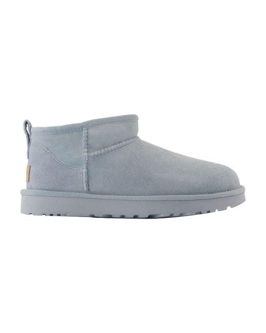 Ugg Gray W Classic Ultra Mini Boots