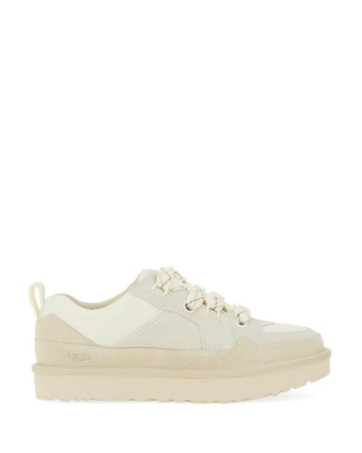 Ugg White Lo Lowmel Sneaker