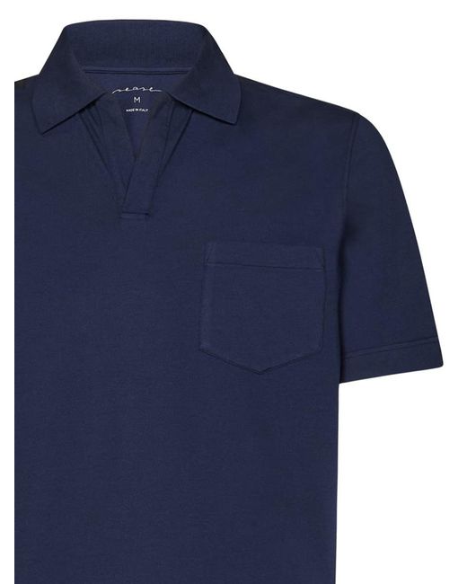 Sease Blue T-Shirt Crew Polo Shirt for men