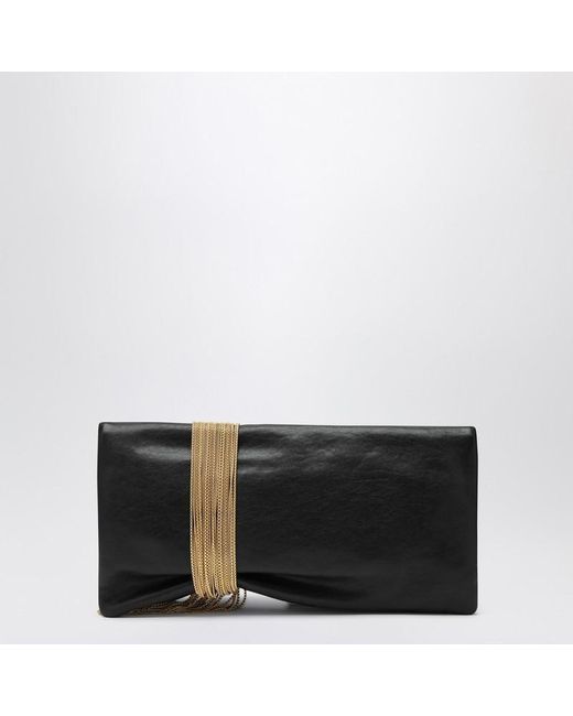 Jimmy Choo Black Zandra Bag With Pendant