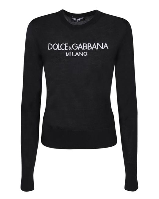 Dolce & Gabbana Black Knitwear