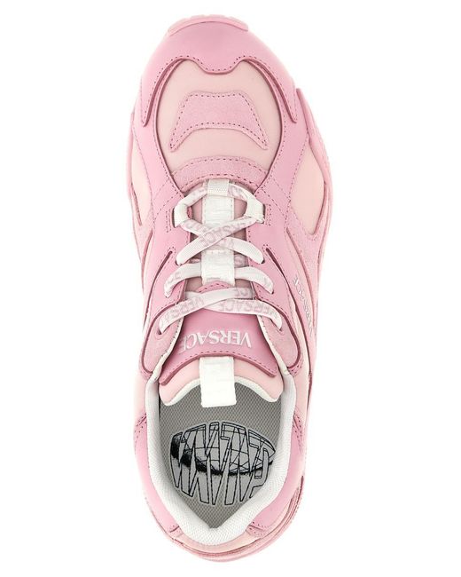 Versace Pink 'Galaxia' Sneakers